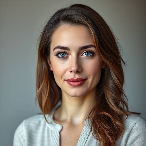 Portrait de Sophie Dubois, experte en développement web et professeur à l'Académie Lumière.